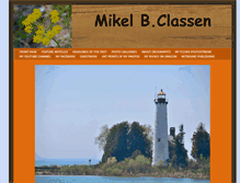 Tablet Screenshot of mikelclassen.com